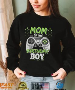 Mom of the Birthday Boy Matching Video Gamer Birthday Party T Shirt
