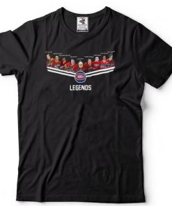 Montreal Canadiens Legends signatures t shirt
