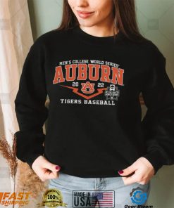 NCAA Auburn Tigers 2022 Baseball Collection World Series Single Team T Shirt