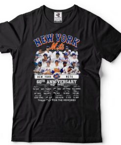 New York Mets 60th anniversary 1962 2022 t shirt