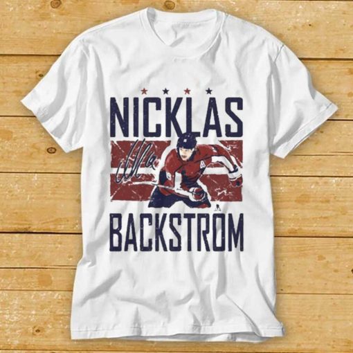 Nicklas Backstrom Bars Signature T Shirt