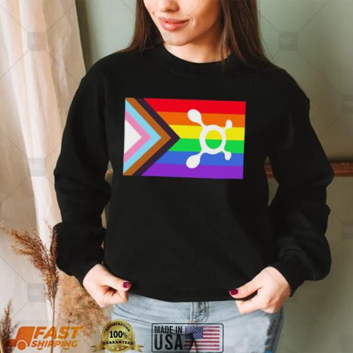 OTF Progress Pride Flag Active shirt