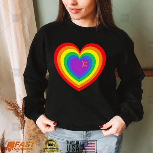 OTF Rainbow Heart shirt