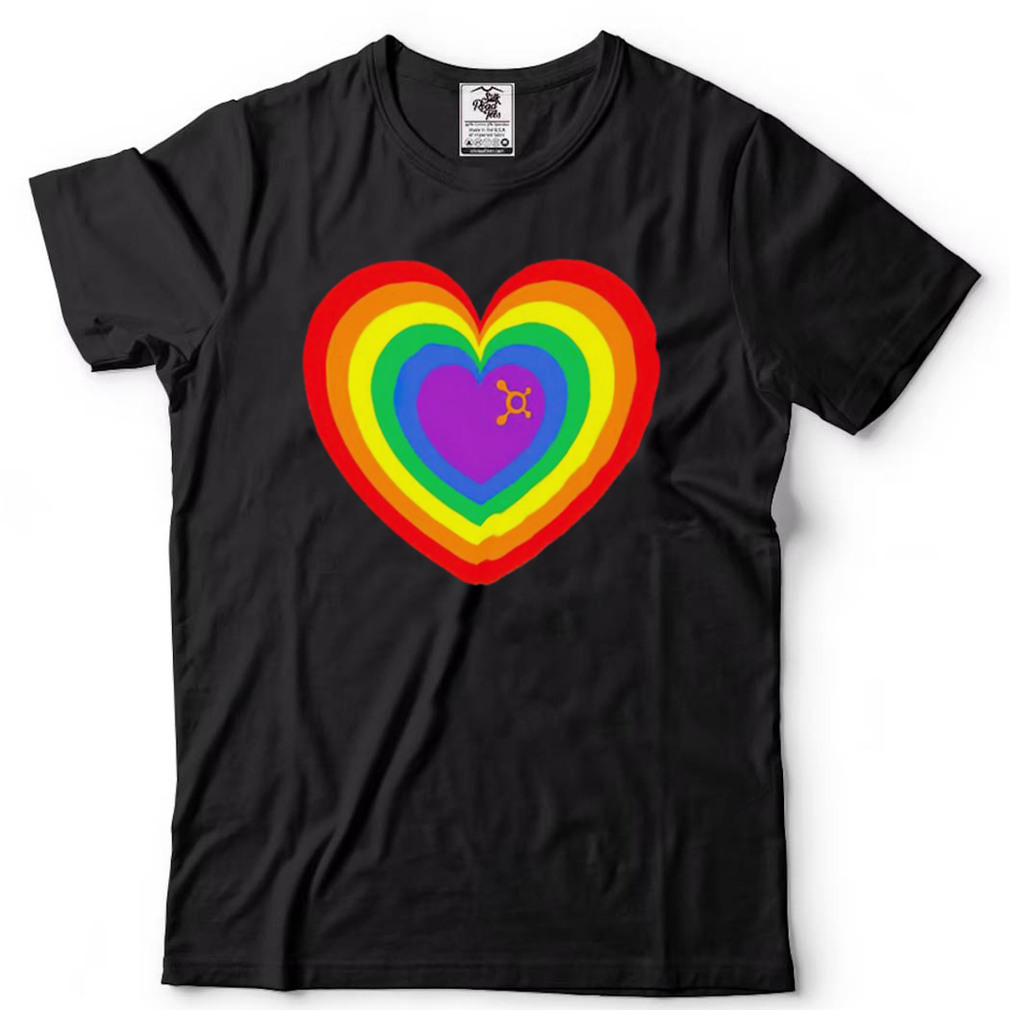 OTF Rainbow Heart shirt - teejeep