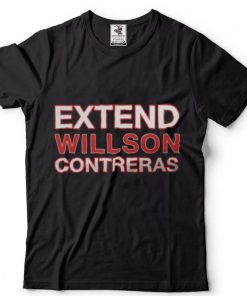 Obvious Shirts Extend Willson Contreras Tee Shirts