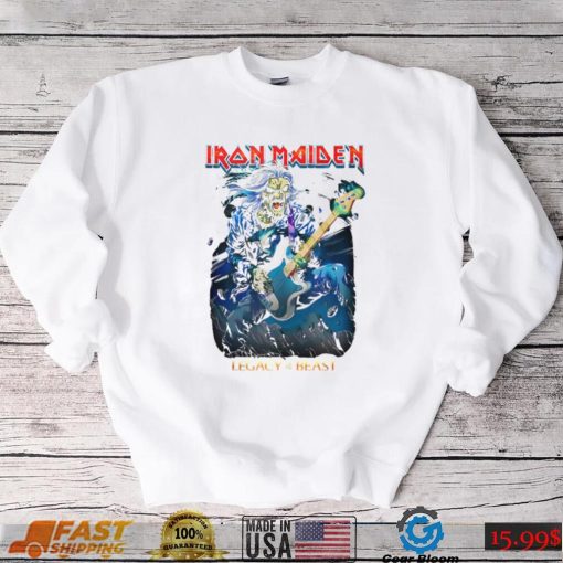 On Bass Legacy Of The Beast Iron Maiden Band Unisex T Shirt