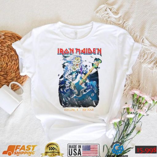 On Bass Legacy Of The Beast Iron Maiden Band Unisex T Shirt