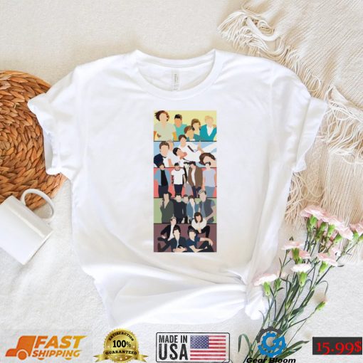 One Direction Album Covers Minimalist Shirt