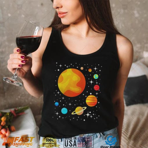 Our Solar System Astronomy Galaxy Astronomer Science Fan Shirts