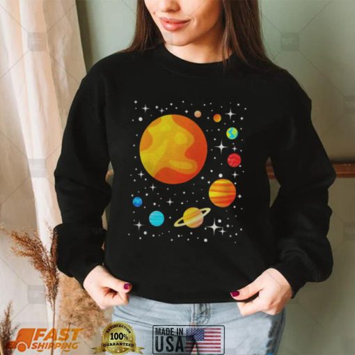 Our Solar System Astronomy Galaxy Astronomer Science Fan Shirts