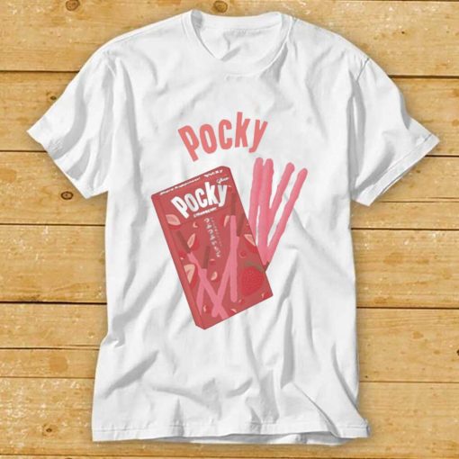Pocky snack art shirt