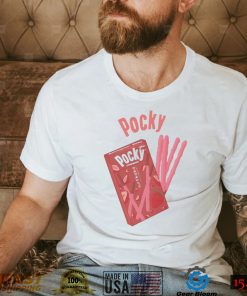 Pocky snack art shirt