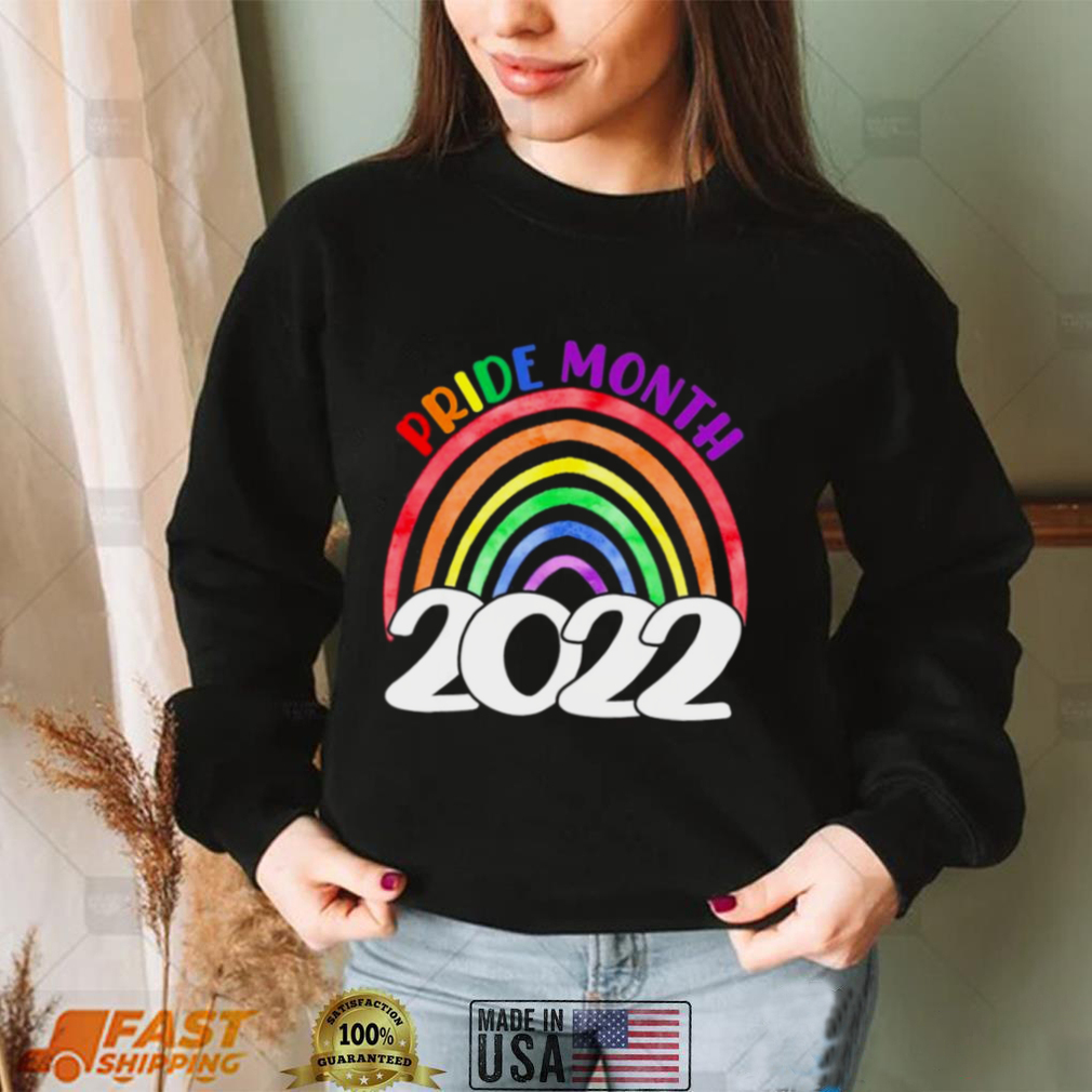 Pride Month 2022 LGBT Q Rainbow Flag Gay Pride T Shirt