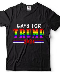 Pride Month Gays For Trump 2024 Election Vote Pround LGBTQ T Shirt
