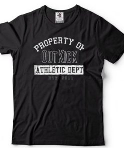 Property Of Outkick Athletic Dept Est 2011 T Shirts