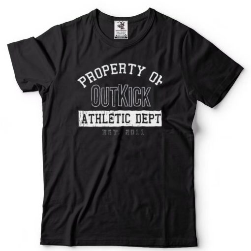 Property Of Outkick Athletic Dept Est 2011 T Shirts