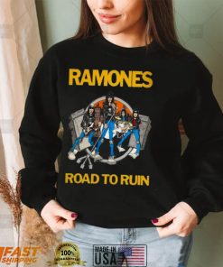 Ramones Road To Ruin T Shirt