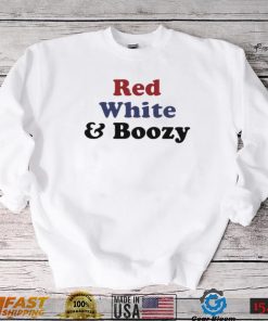 Red White And Booze T Shirt
