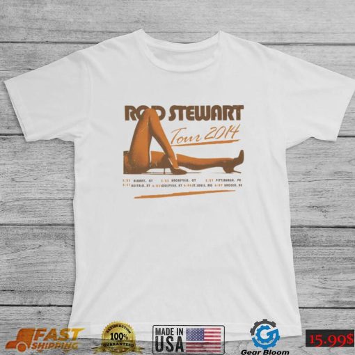 Rod Stewart Hot Legs 2014 T Shirt