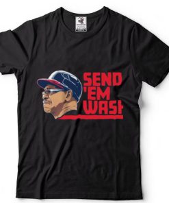 Ron Washington Send ’em Wash Ladies Boyfriend Shirts