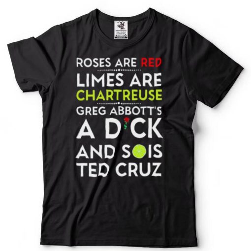 Rose Are Red Limes Are Chartreuse Greg Abbott’s Sweatshirts