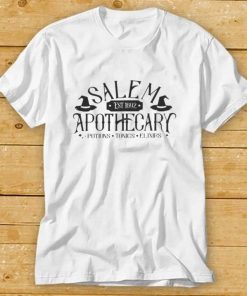 Salem Apothecary 1692 Witch Halloween Costume Witchy Shirts