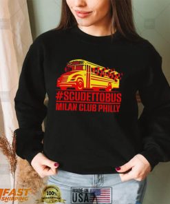 Scudettobus Milan Club Philly funny T shirt