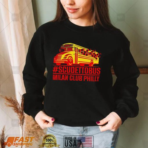 Scudettobus Milan Club Philly funny T shirt