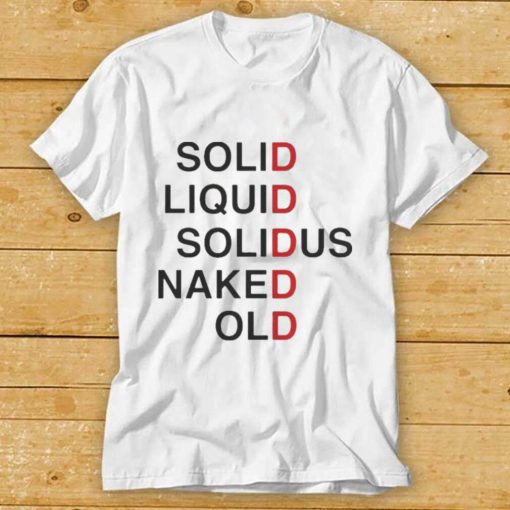 Solid liquid solidus naked old shirts