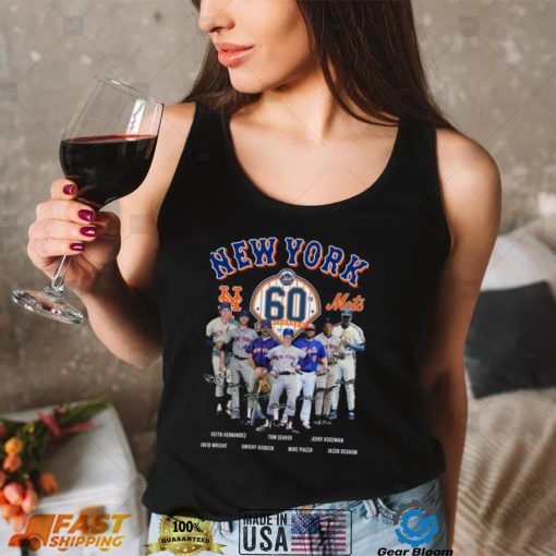 Squad up New York Mets legends signatures shirt