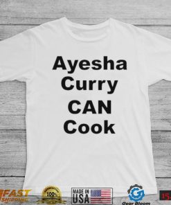 Stephen Curry Wears Ayesha Curry Can Cook T Shirt