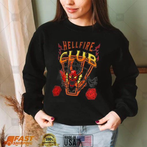 Stranger Things 4 Hellfire Club Baseball Long Sleeve Tee