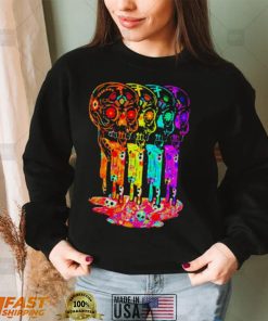 Sugar Skull LGBT art shirt