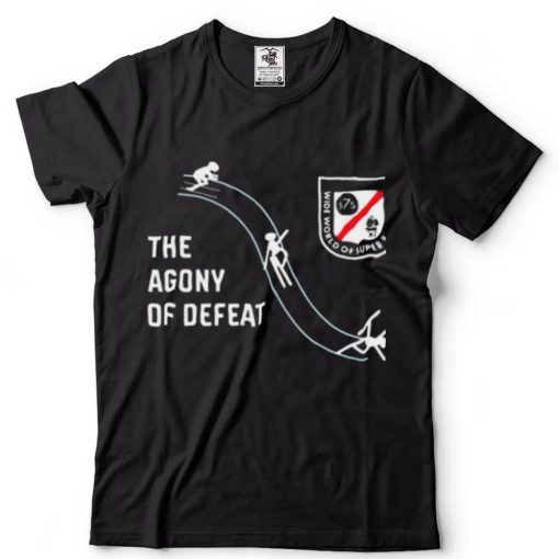 Super 70S Sports Merch The Agony Of Defeat Shirt