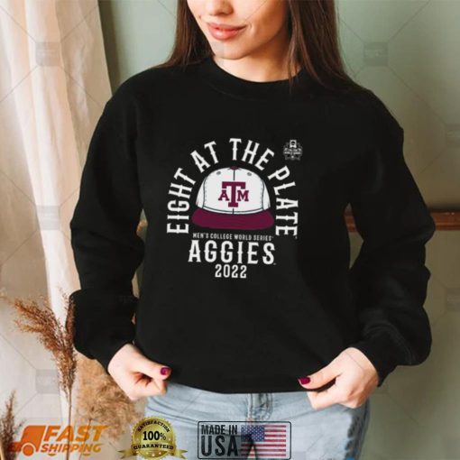 Texas A&M Aggies Eight At The Plate 2022 T Shirt