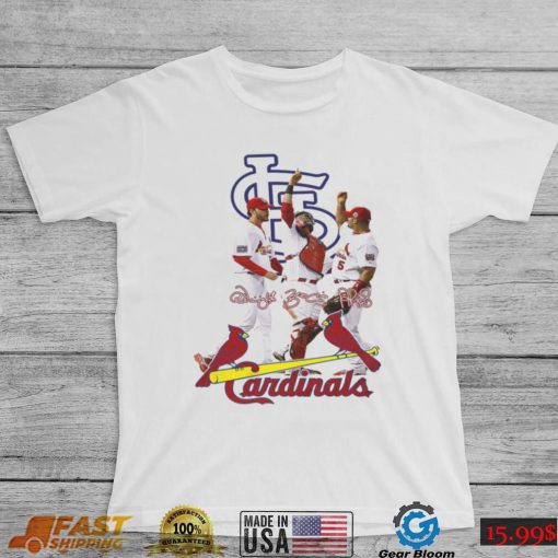 The Last Dance Cardinals Molina Wainwright And Pujols Unisex Shirt