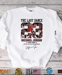 The Last Dance Michael Jordan 23 Signature 1984 1998 T Shirt