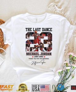 The Last Dance Michael Jordan 23 Signature 1984 1998 T Shirt