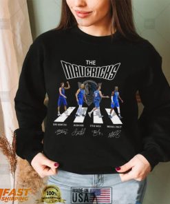 The Mavericks Abbey Road The Beatles X Dallas Mavericks Shirt