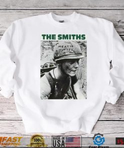 The Smiths Meat Is Murder Morrissey Unisex Vintage White Cotton T Shirt