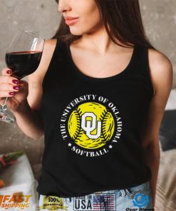 The University Oklahoma Sooners Softball Seal T Shirt