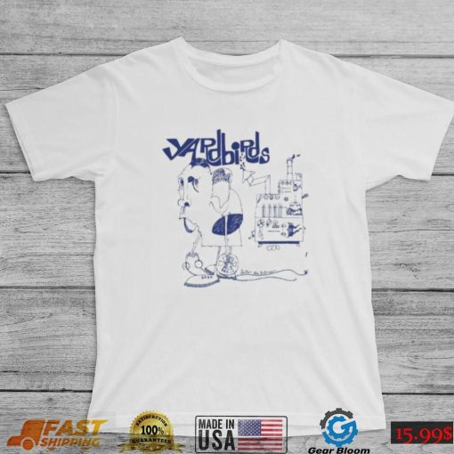 The Yardbirds Vintage Unisex White Cotton Short Sleeve T shirt