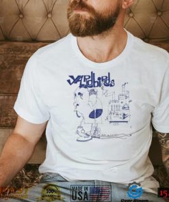 The Yardbirds Vintage Unisex White Cotton Short Sleeve T shirt