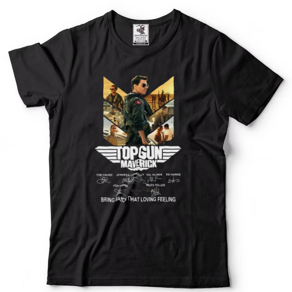 Top Gun Maverick 36th Anniversary 1986 2022 Signatures Classic T Shirt