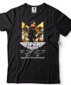 Top Gun Maverick signatures bring back that loving feeling shirt