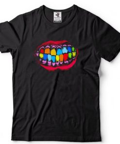 Trap Smile teeth colorful shirt