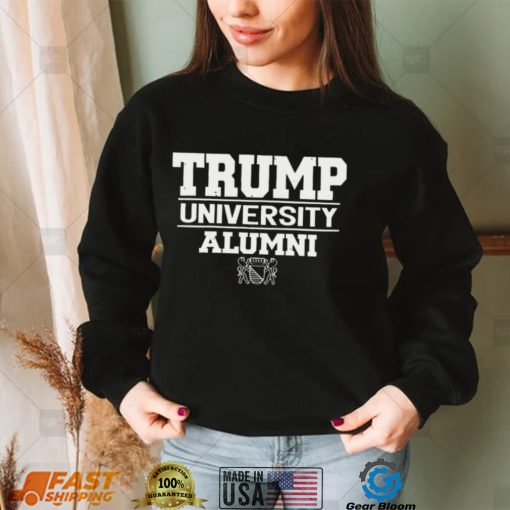 Trump University Alumni logo T shirt