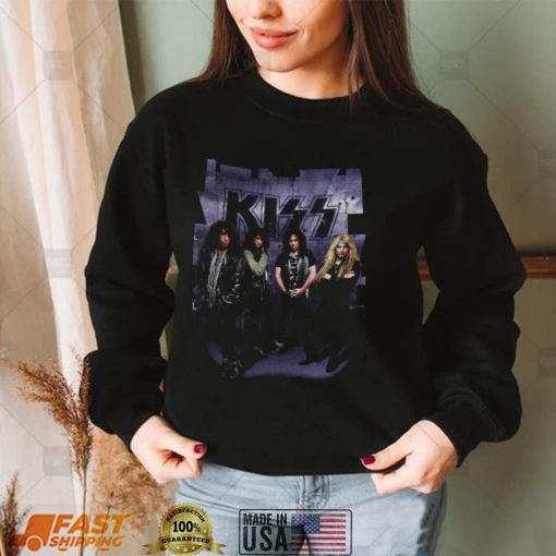 Vintage Kiss Revenge 1992 Unisex Short Sleeve Cotton Black T Shirt