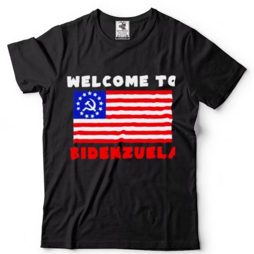 Welcome To Bidenzuela American flag shirt