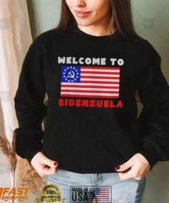 Welcome To Bidenzuela American flag shirts
